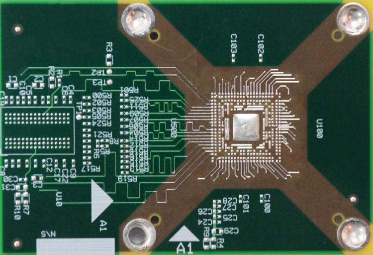 Flex-rigid PCB sample 3